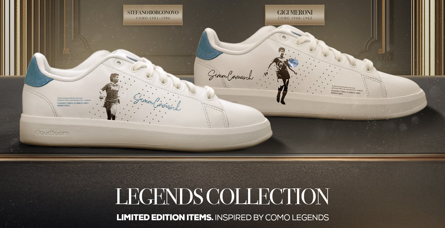 Como 1907 x adidas: L’Esclusiva Legends Collection